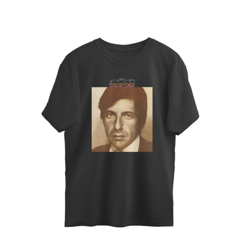 songs of leonard cohen oversized t shirt