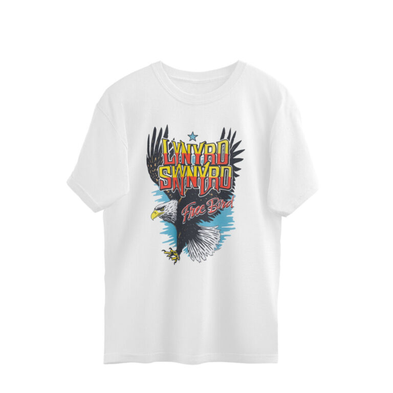 lynyrd skynyrd oversized t shirt free bird