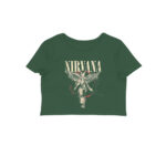 nirvana crop top in utero cracked