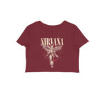 nirvana crop top in utero cracked