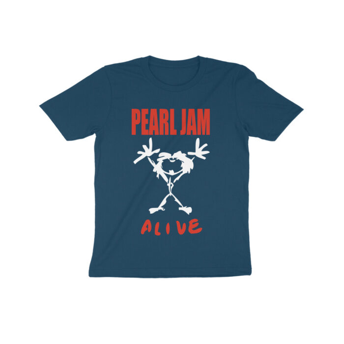 pearl jam kids t shirt (8 14 years) | alive