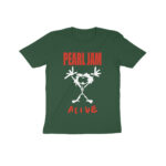 pearl jam kids t shirt (8 14 years) | alive