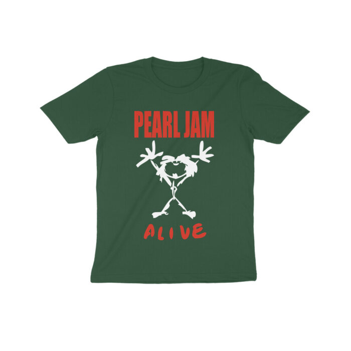pearl jam kids t shirt (8 14 years) | alive