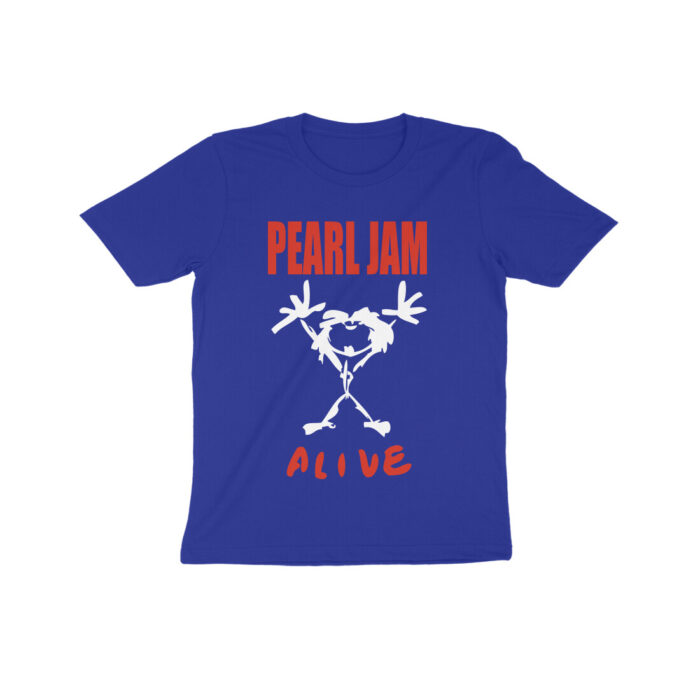 pearl jam kids t shirt (8 14 years) | alive
