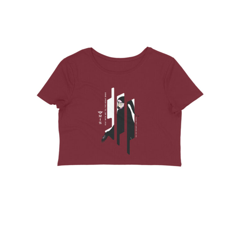 skrillex crop top