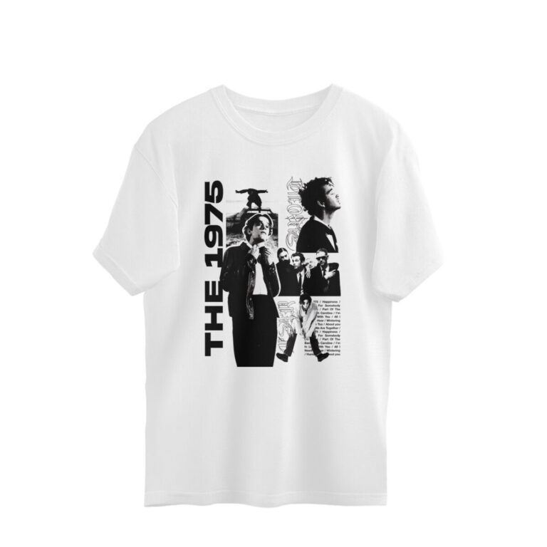 the 1975 oversized t shirt | collage