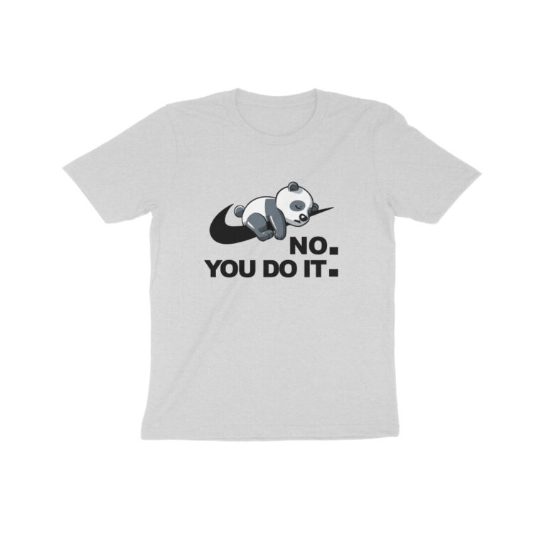 no you do it kids t shirt