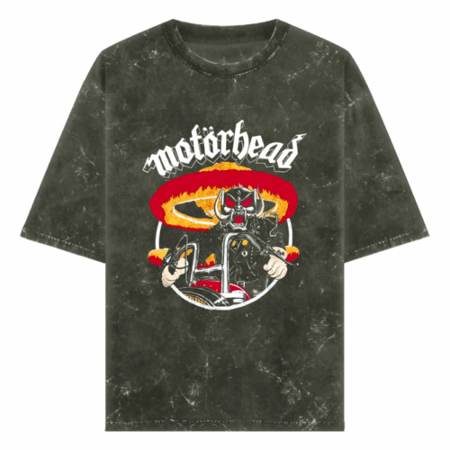 motorhead washed oversized t shirt
