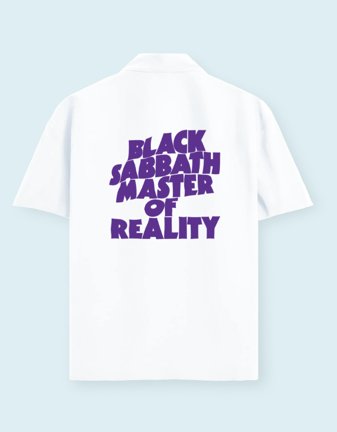 black sabbath oversized shirt master of reality