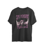 jimi hendrix oversized t shirt purple haze