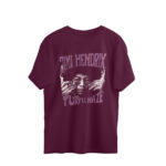 jimi hendrix oversized t shirt purple haze