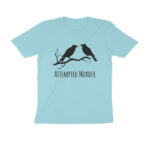 attempted murder of crows t shirt english word pun