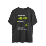 lando norris oversized t shirt neon green