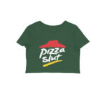 funny crop top pizza slut