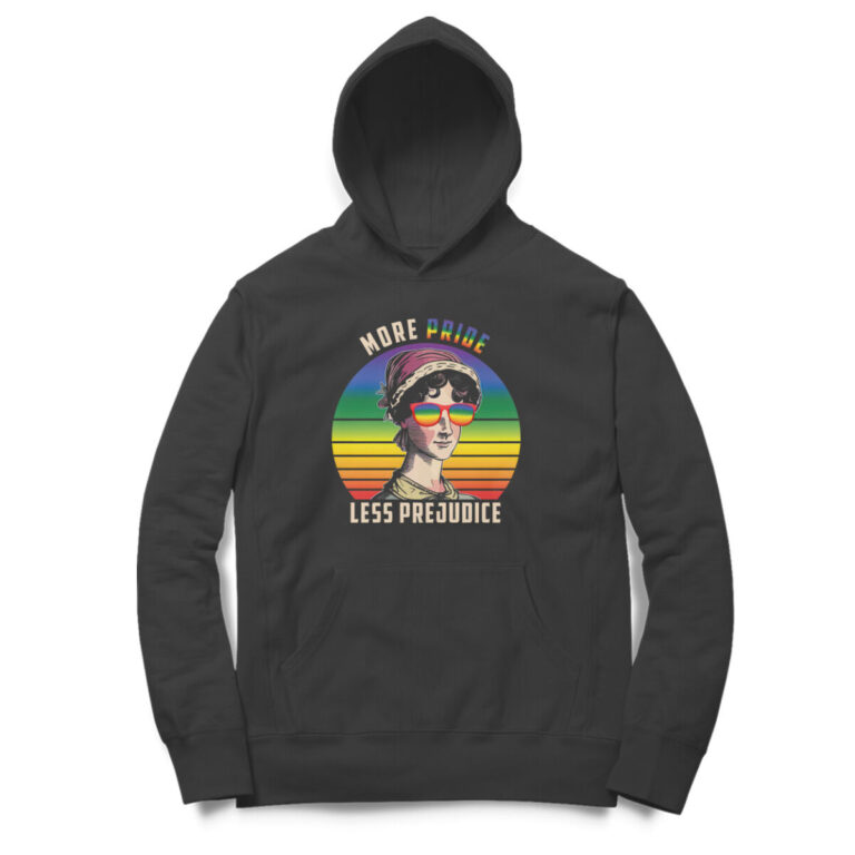 more pride less prejudice hoodie