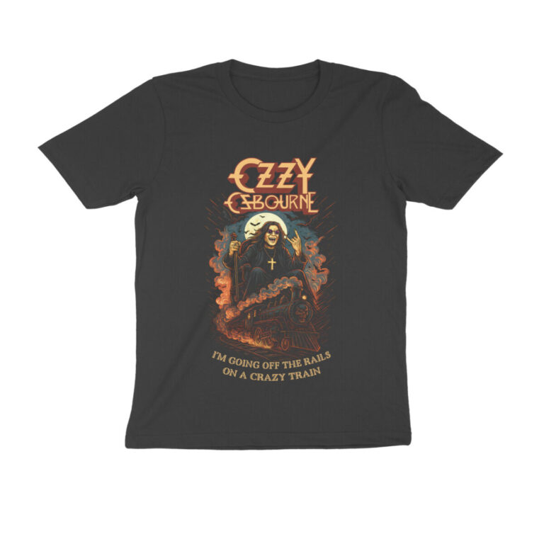 ozzy osbourne t shirt crazy train