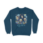 queen band sweatshirt starry night