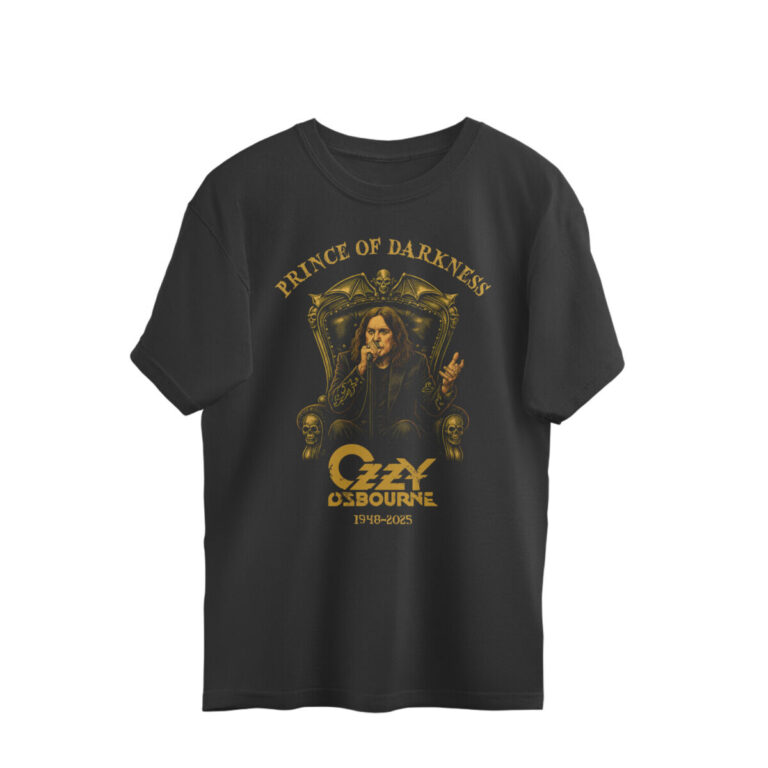 ozzy osbourne oversized t shirt last concert