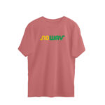 twisted logo oversized t shirt