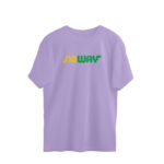 twisted logo oversized t shirt