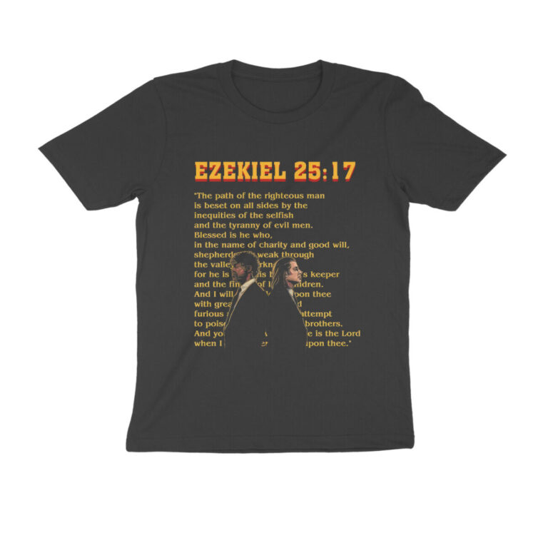 pulp fiction t shirt ezekiel 2517
