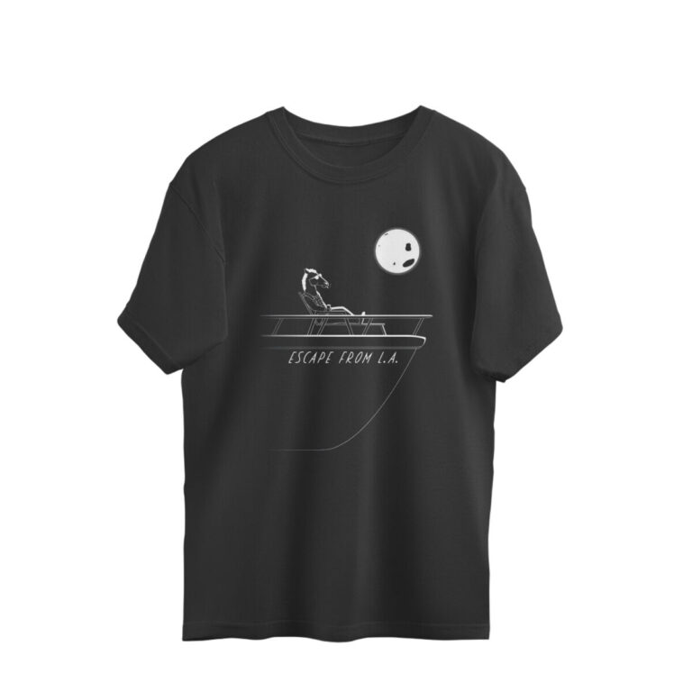 bojack horseman oversized t shirt escape from la