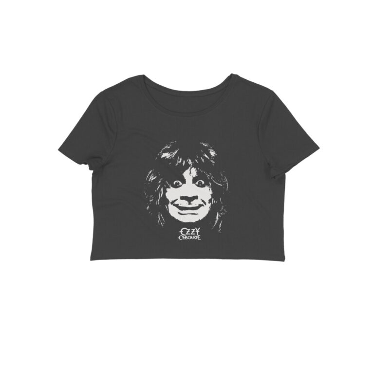 ozzy osbourne crop top