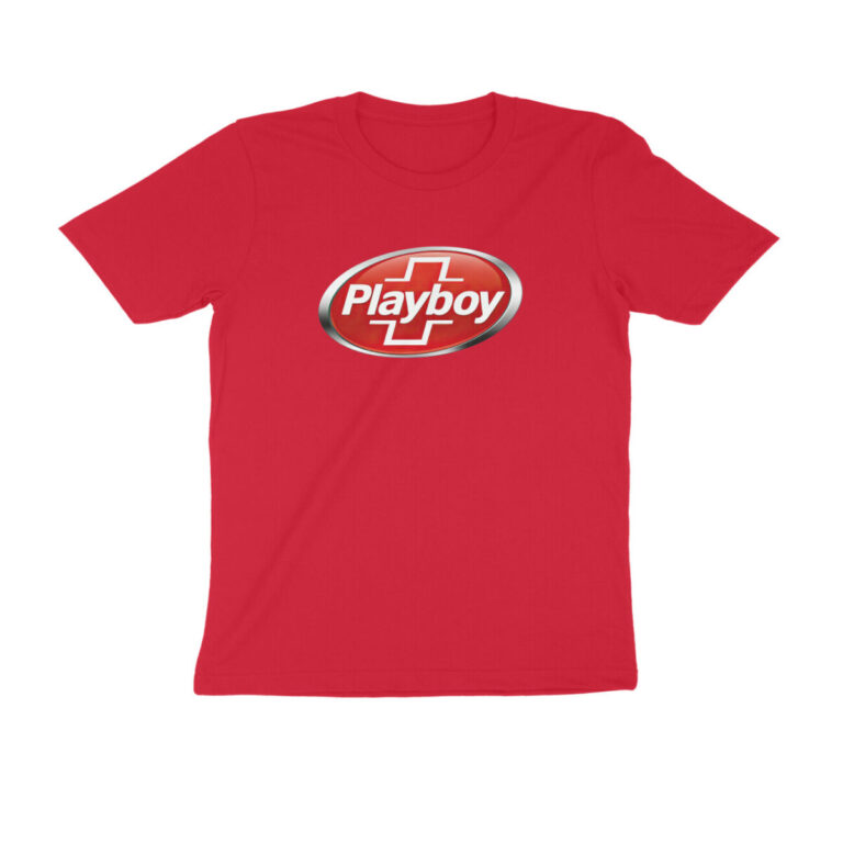 twisted logo t shirt playboy