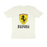 twisted logo t shirt farebi