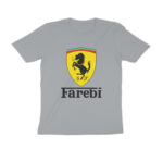 twisted logo t shirt farebi