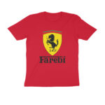 twisted logo t shirt farebi