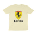 twisted logo t shirt farebi