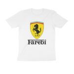 twisted logo t shirt farebi