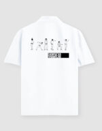 radiohead oversized shirt lotus flower