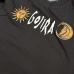 gojira band t shirt (both sides)