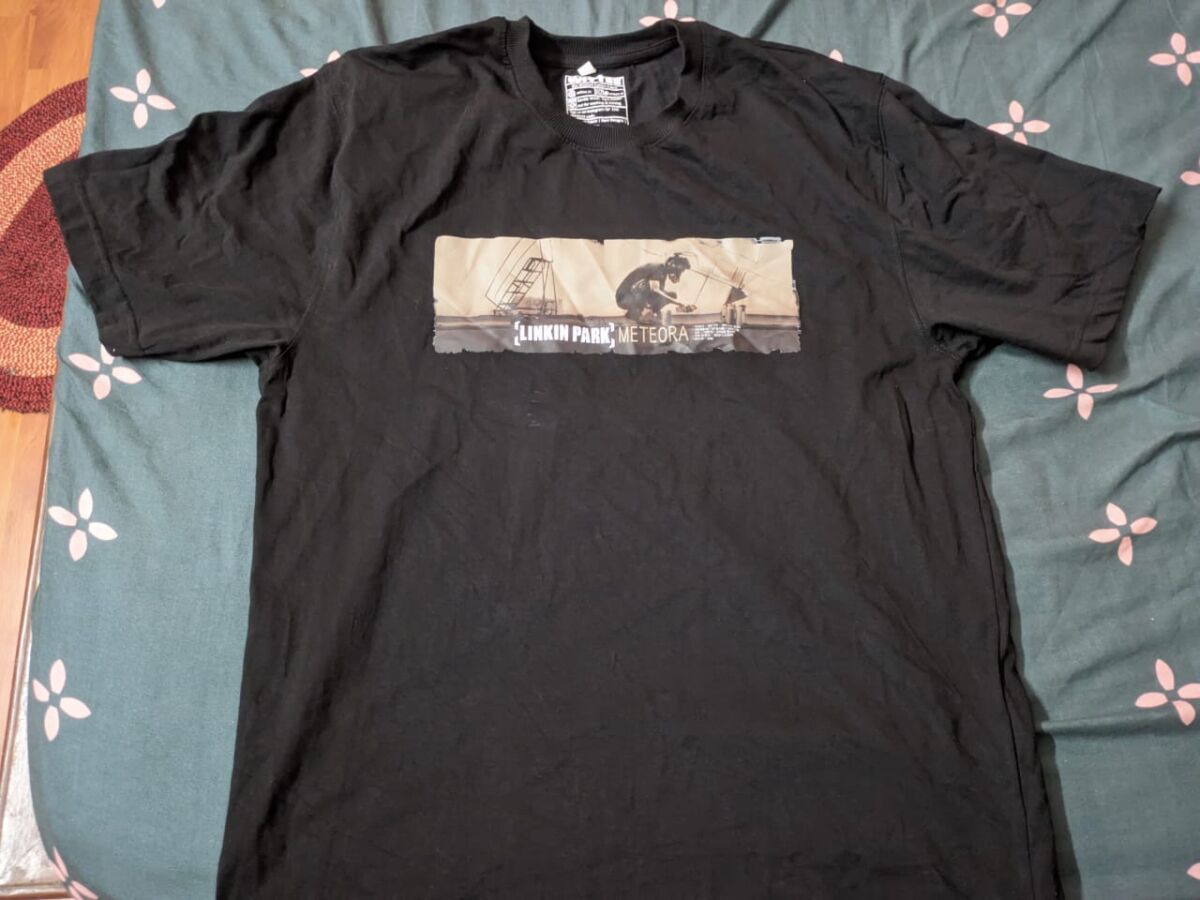 linkin park oversized t shirt meteora minimal