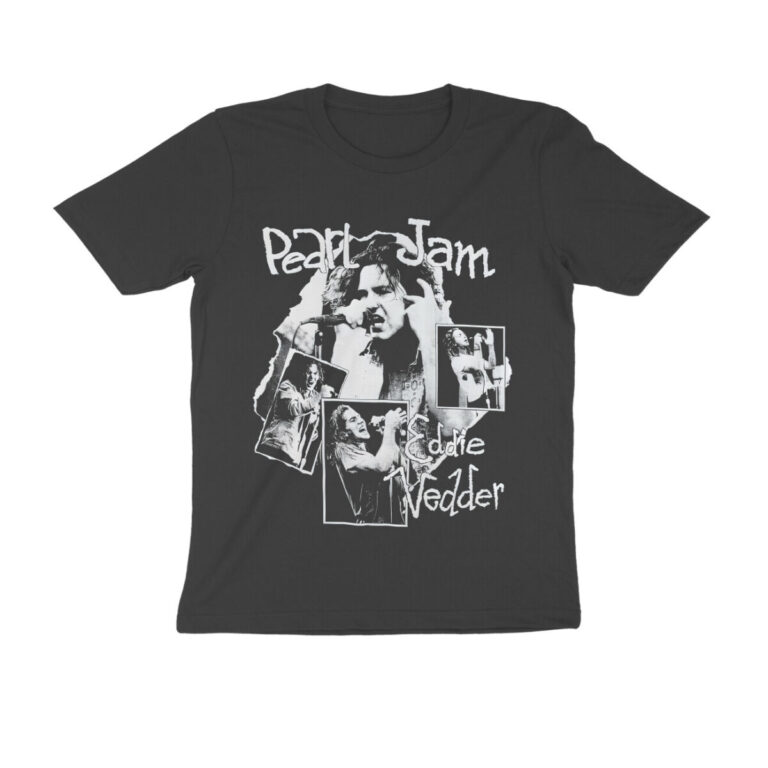 pearl jam t shirt eddie vader