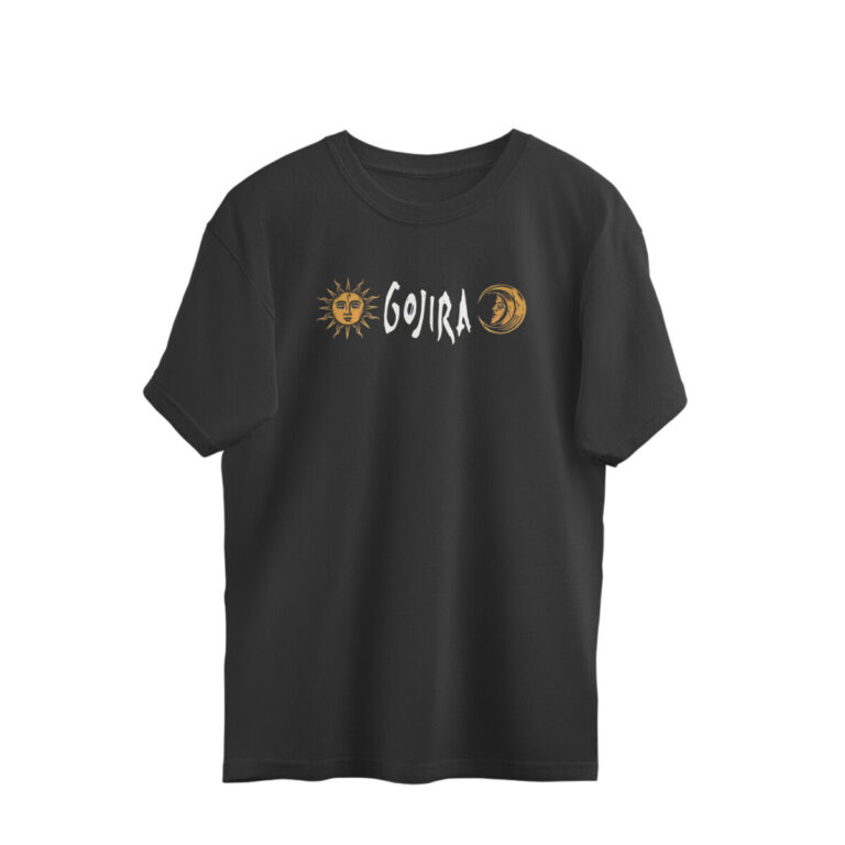 gojira band t shirt (both sides)