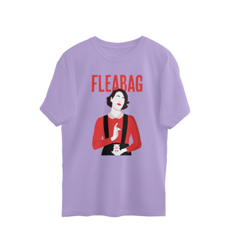 fleabag oversized t shirt iconic pose