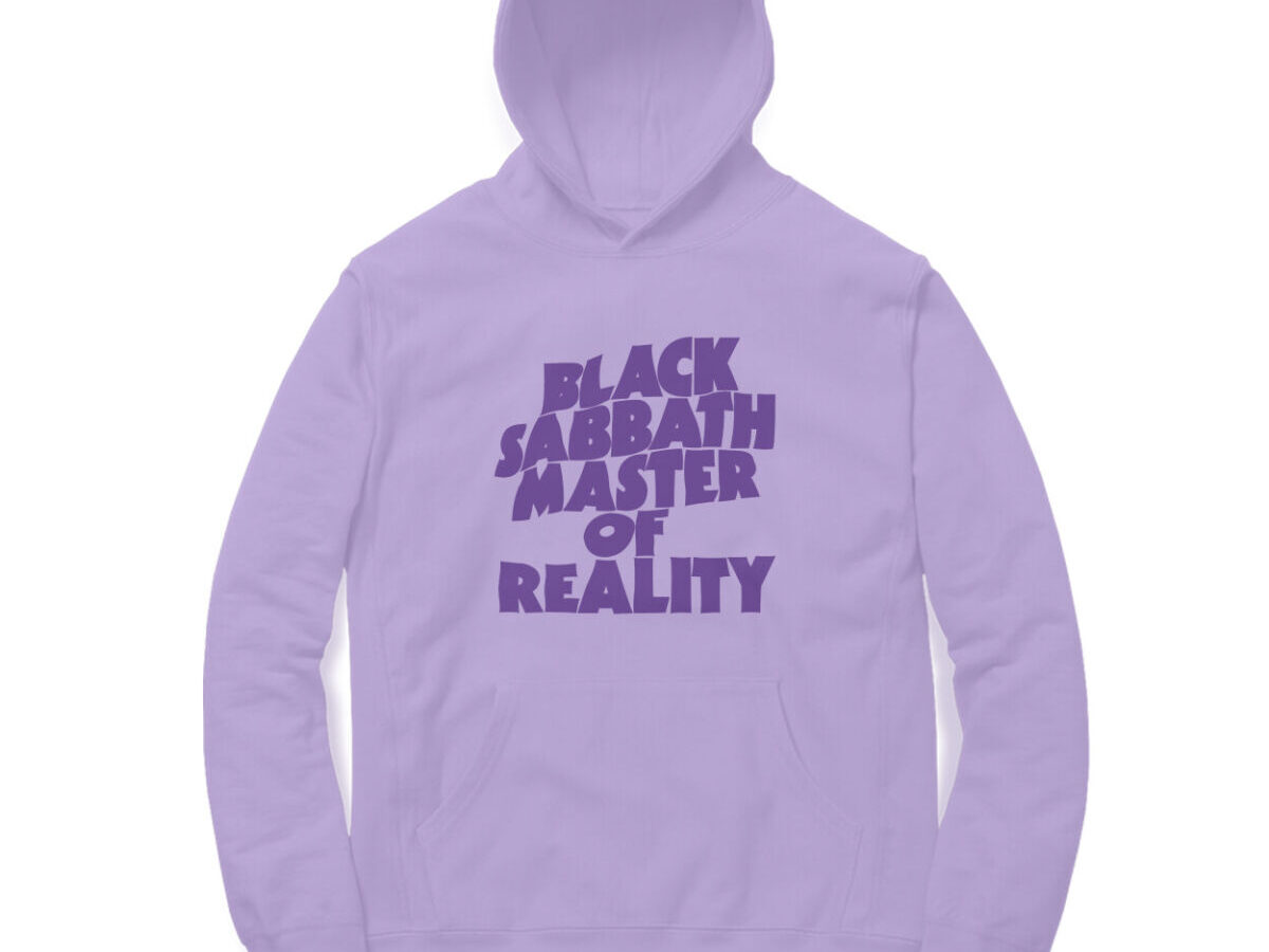 Black Sabbath Paranoid Purple Hoodie Black Sabbath Pullover