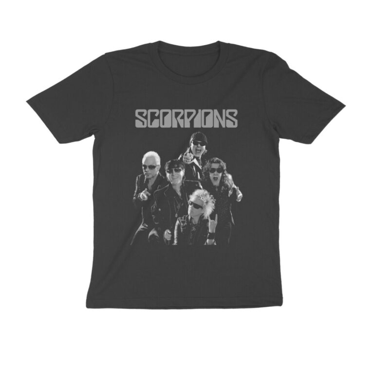 scorpions t shirt band members