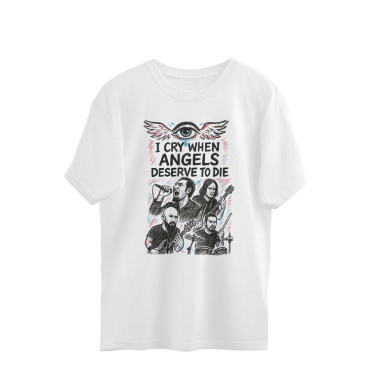 system of a down oversized t shirt toxicity messy art
