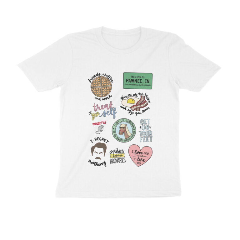 parks and recreation t shirt collage