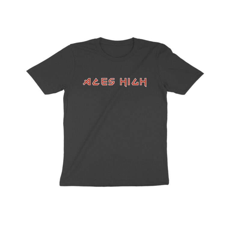 aces high custom t shirt (both sides)