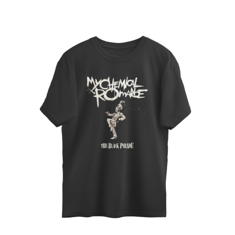 my chemical romance oversized t shirt black parade