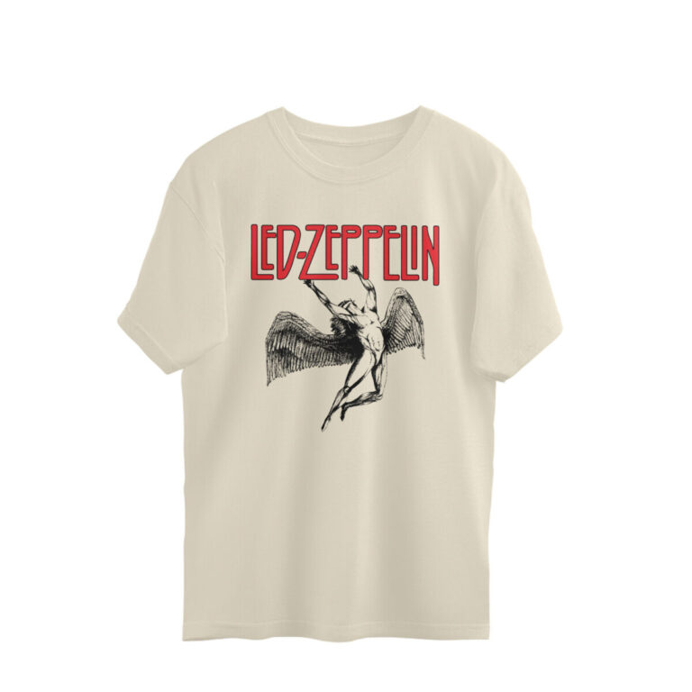 led zeppelin oversized t shirt icarus