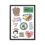 parks and rec poster