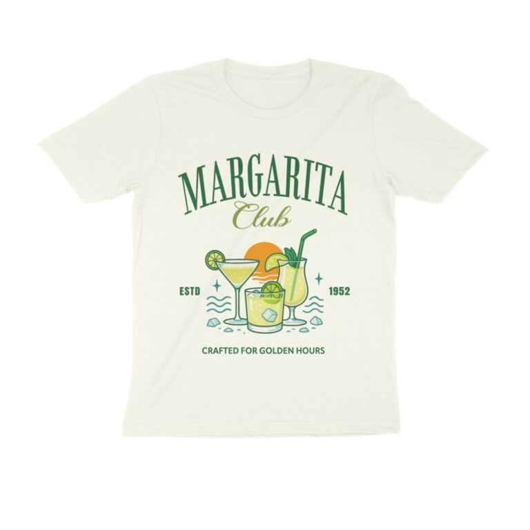 margarita club t shirt golden hour