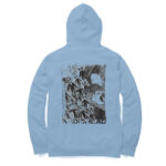 radiohead hoodie (both sides) sketch art