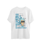 rick and morty oversized t shirt mathematically